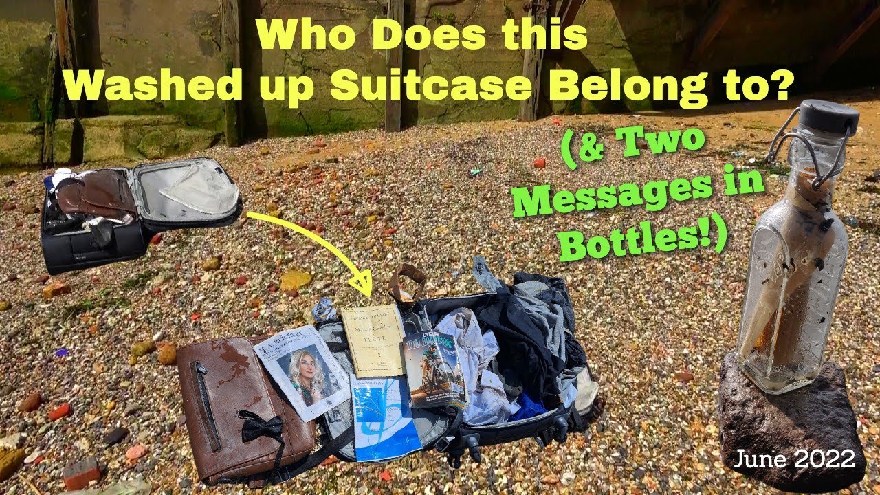 A musician’s bag is dredged from the Thames