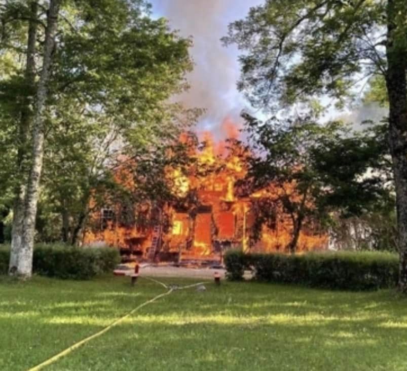 Rimsky-Korsakov memorial museum goes up in flames