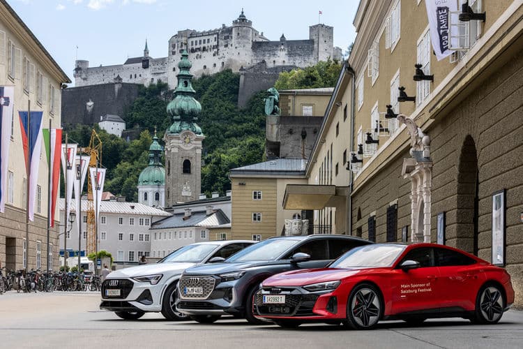 Audi goes Vorsprung at Salzburg