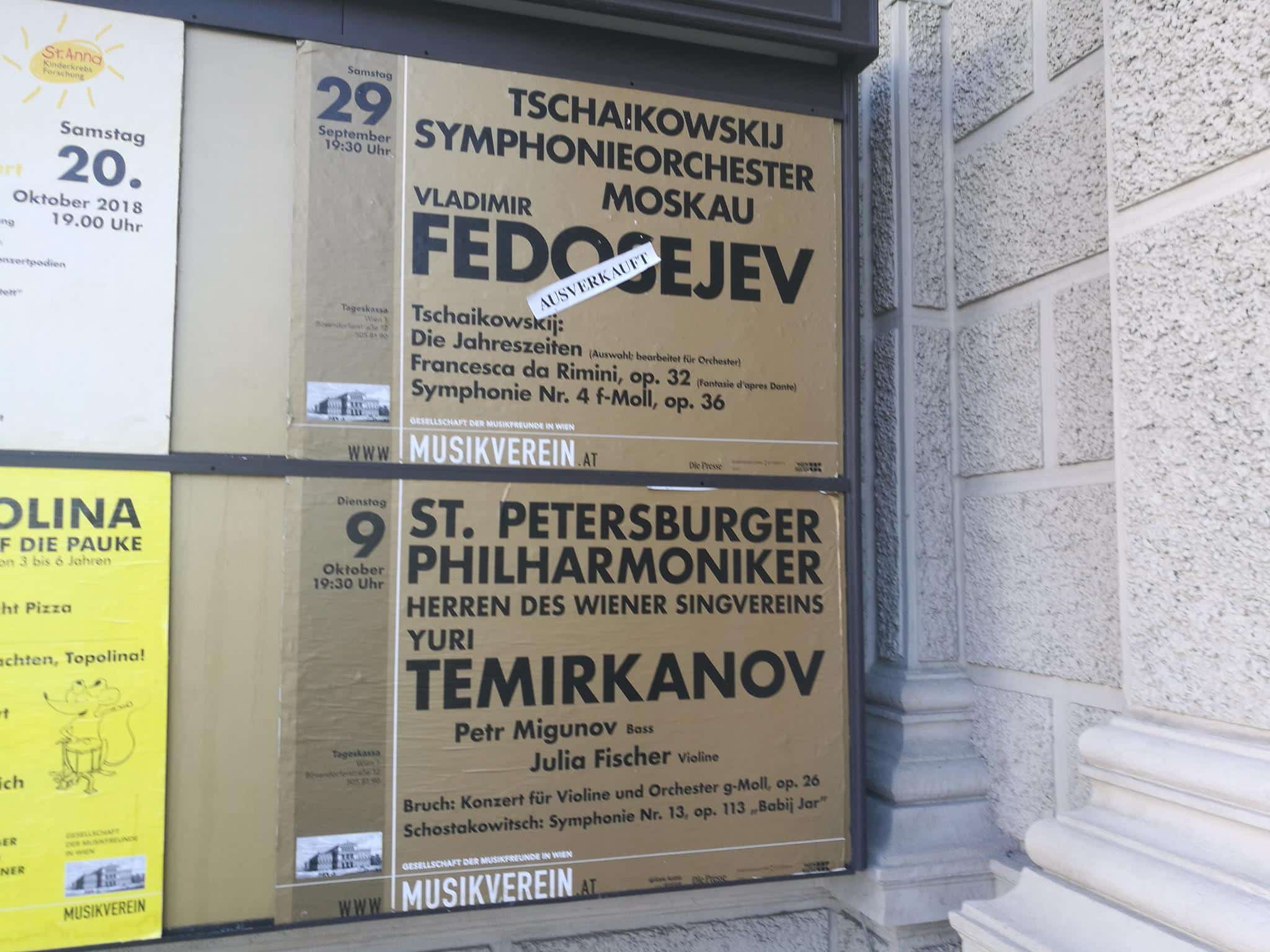 Russian sell out in Vienna