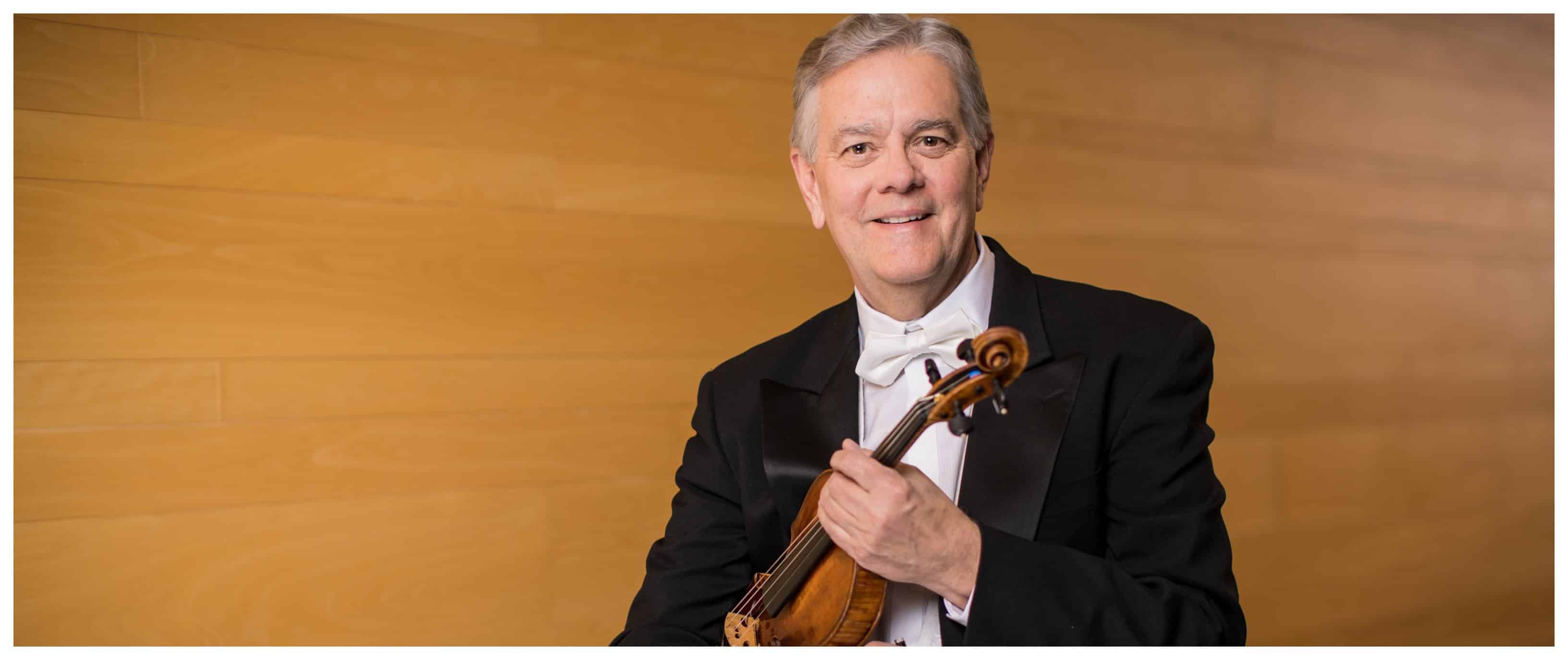 Concertmaster lays down bow after 40 years
