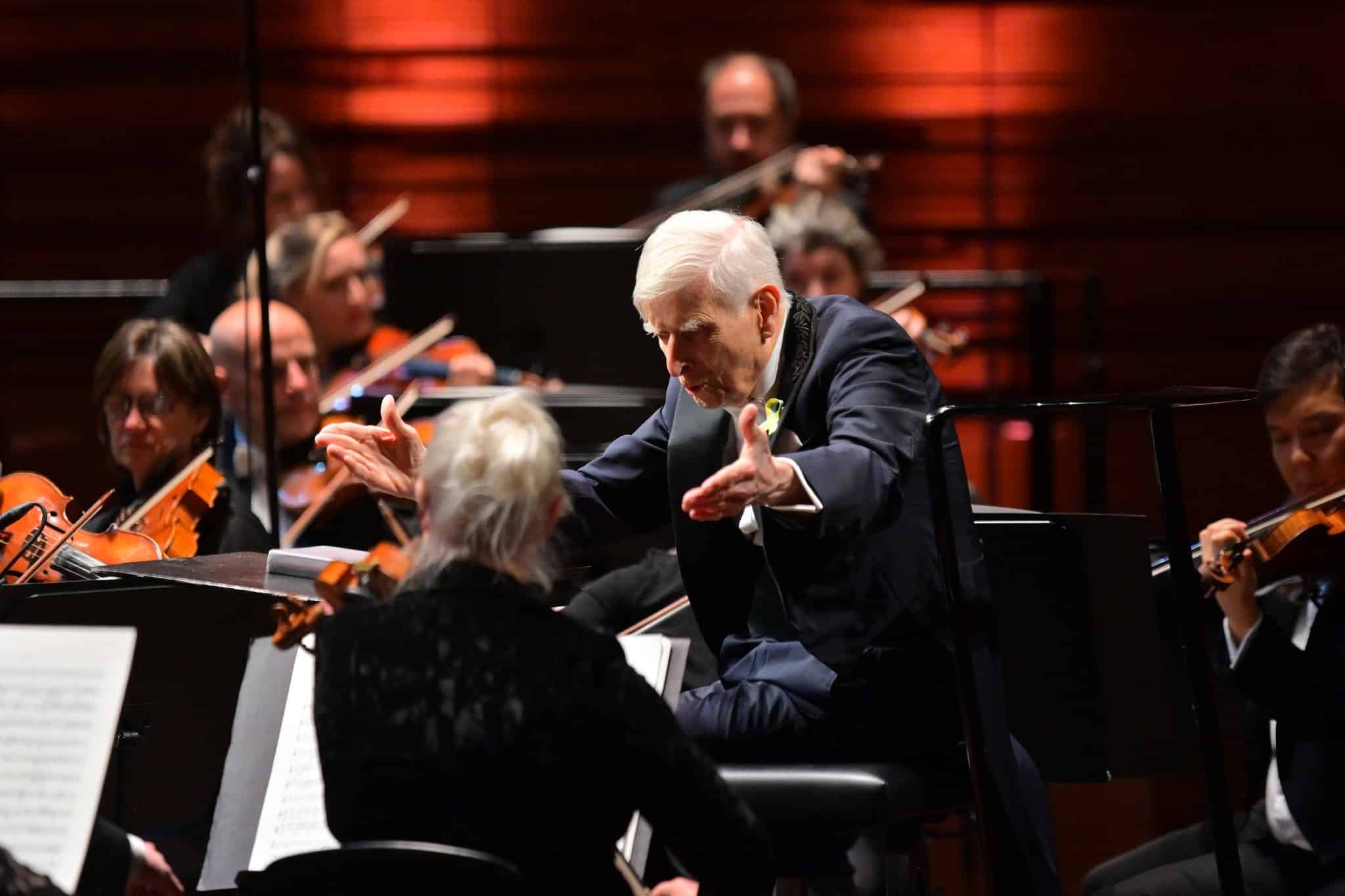 Herbert Blomstedt, 95, learns a new symphony