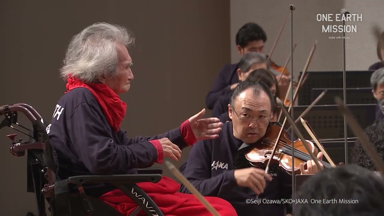 Watch: Seiji Ozawa conducts again, from a wheelchair