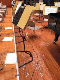 Sprinkler fault destroys 100 orchestra instruments