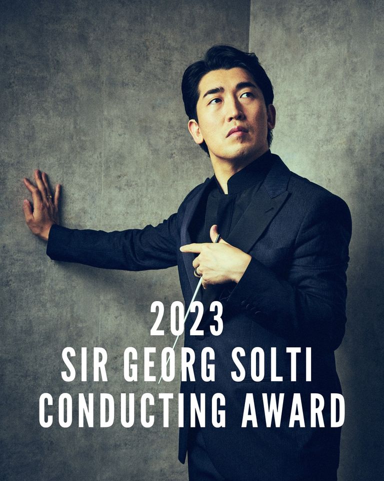 Japanese conductor wins Solti award