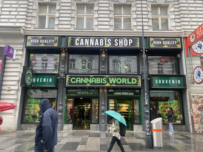 Vienna’s premier CD store is now a cannabis joint