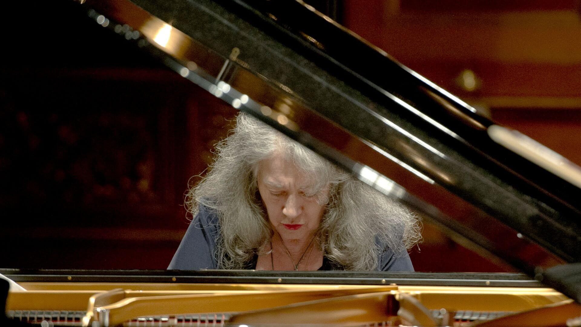 An exhausted Argerich agrees to a Schumann encore