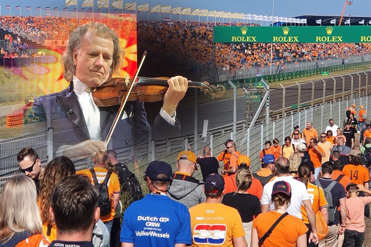 World’s most boring F-1 driver seeks help from Andre Rieu