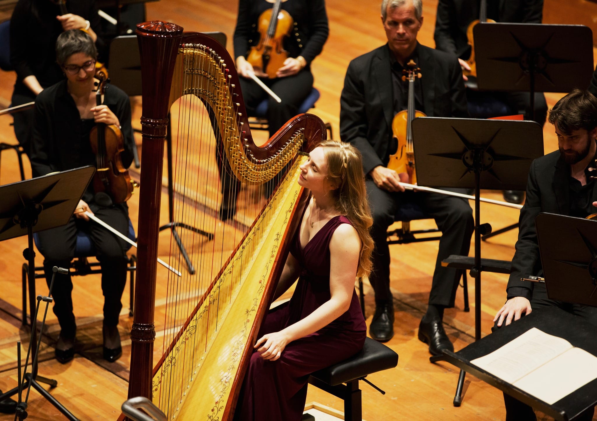 Swiss harpist wins ARD contest