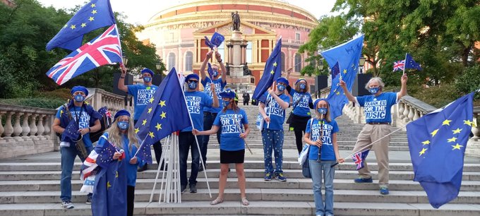 Hope for more EU flags at Last Night of the Proms
