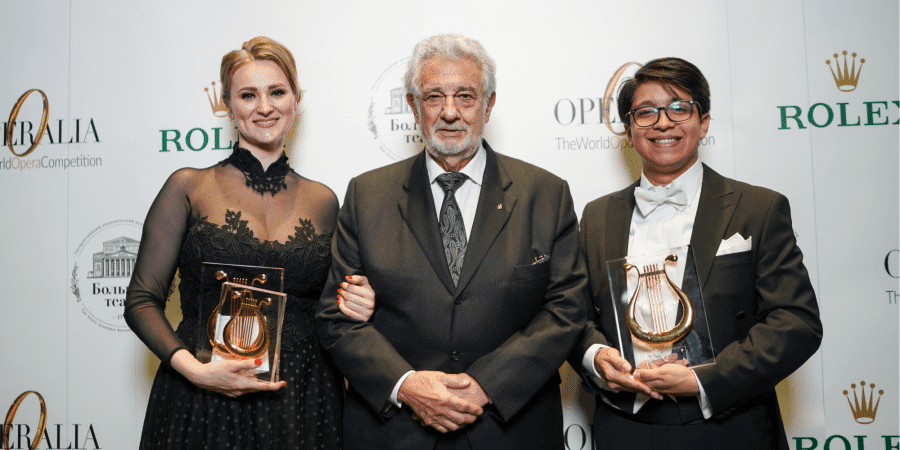 Operalia winner walks out on Domingo