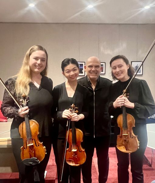 Three new violinists in the New York Philharmonic