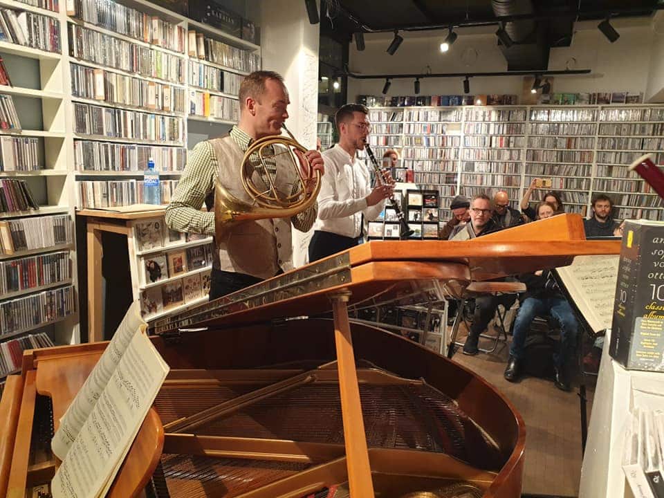 Concert hall shuts its record store