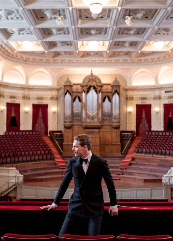 Concertgebouw parades its new chief in America