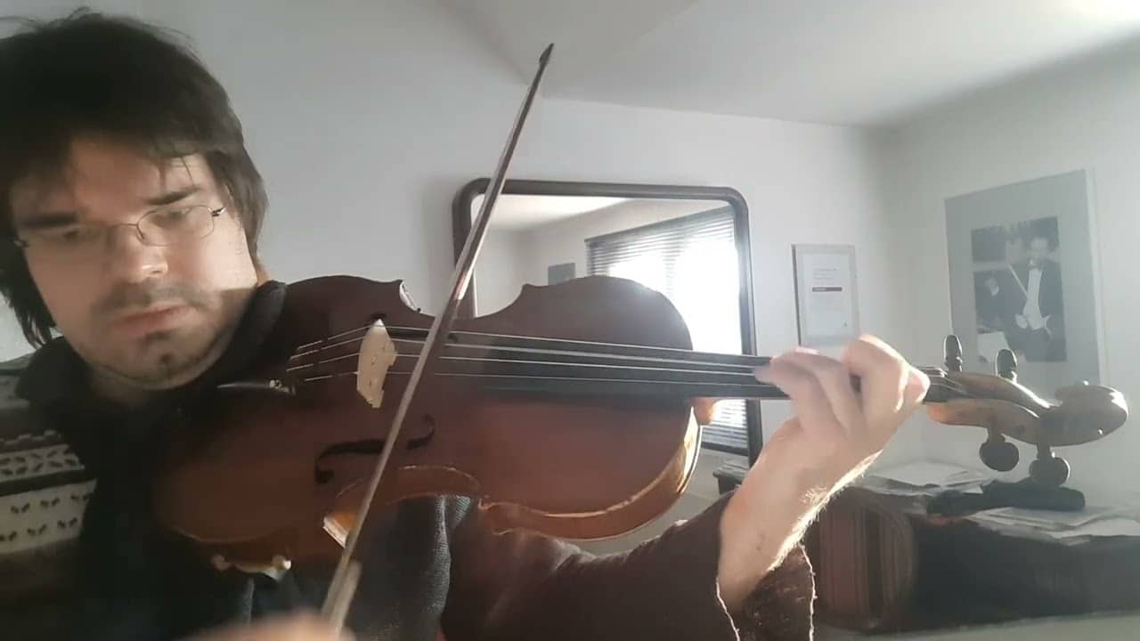 At last, Beethoven’s 5th played on viola solo