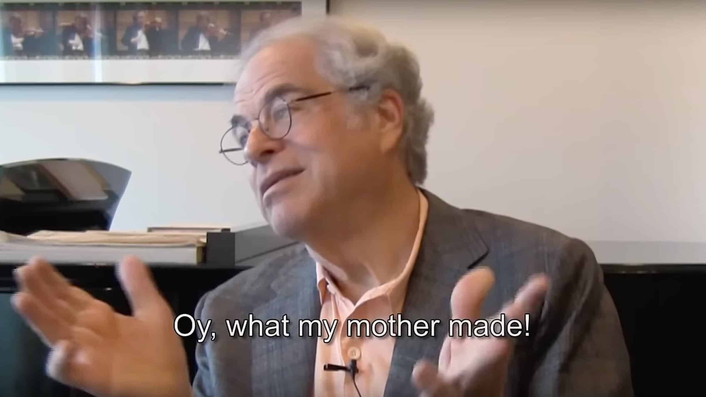 Itzhak Perlman cooks for Passover