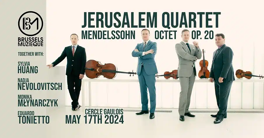 Brussels stands by Jerusalem Quartet