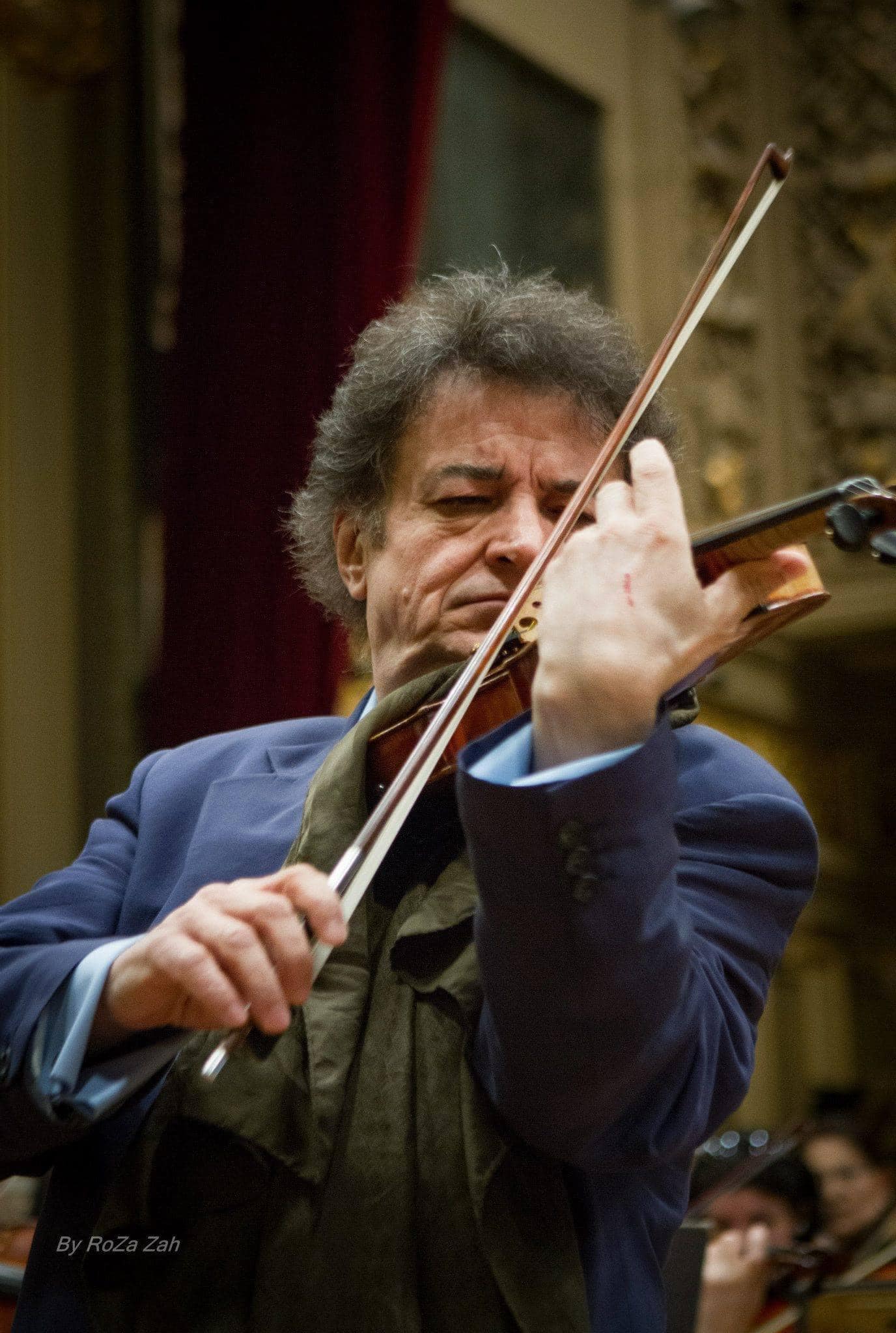 Death of a stellar violinist, 73