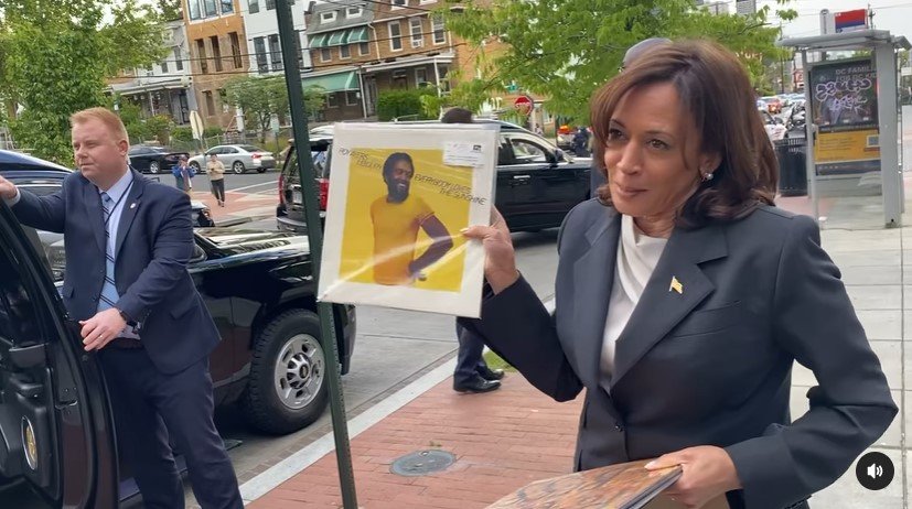 So, Kamala Harris, do you know music?