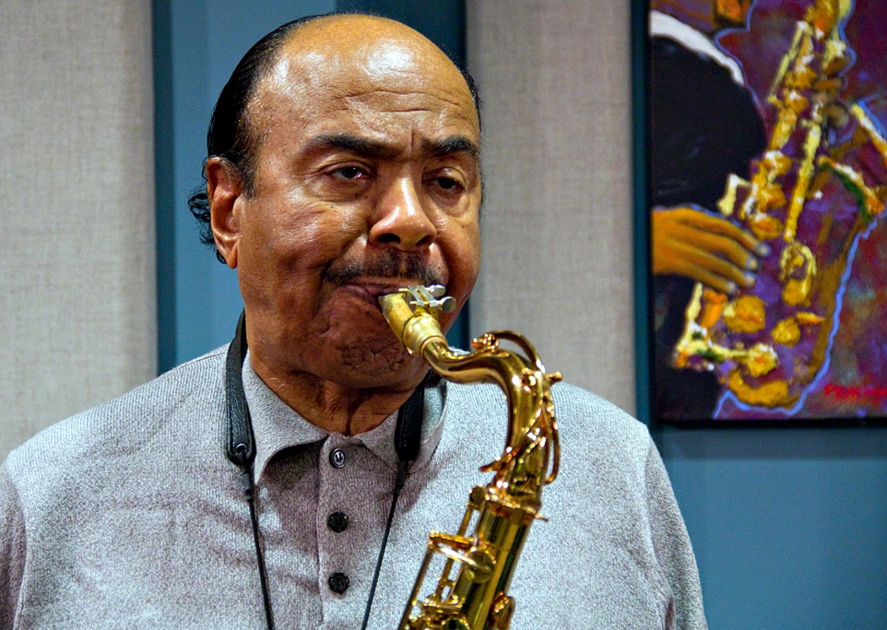 US sax of amazing grace has died at 95