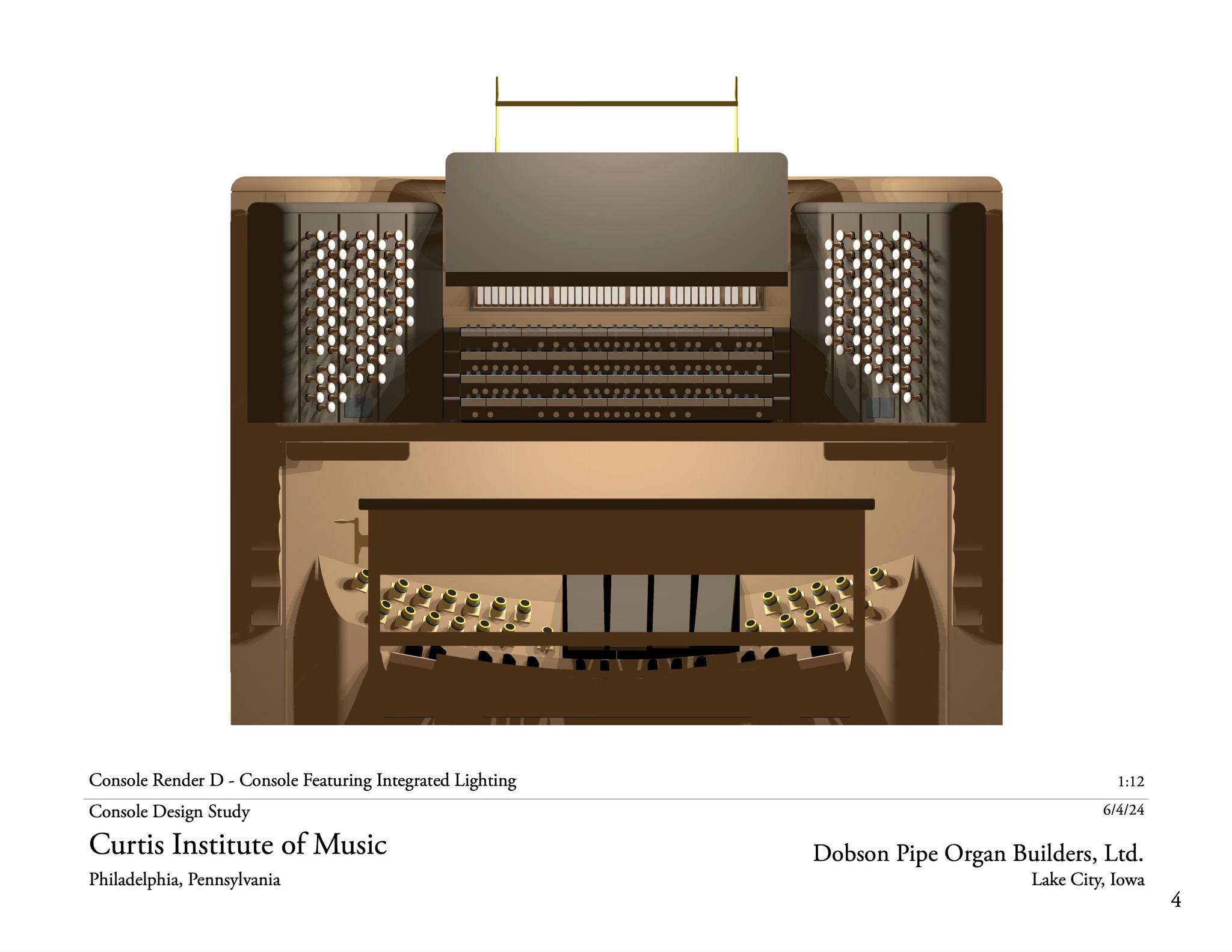 Curtis commissions new organ