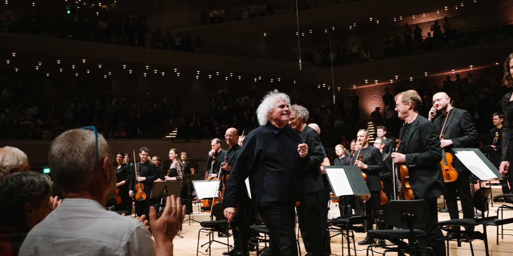 Maestro split: Rattle and Harding to share a concert