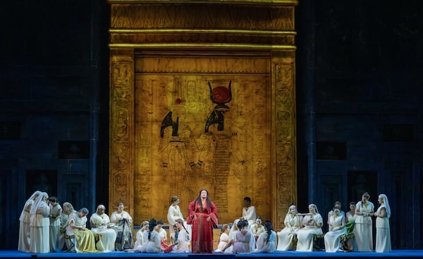 The Met’s Aida opens to bad omens