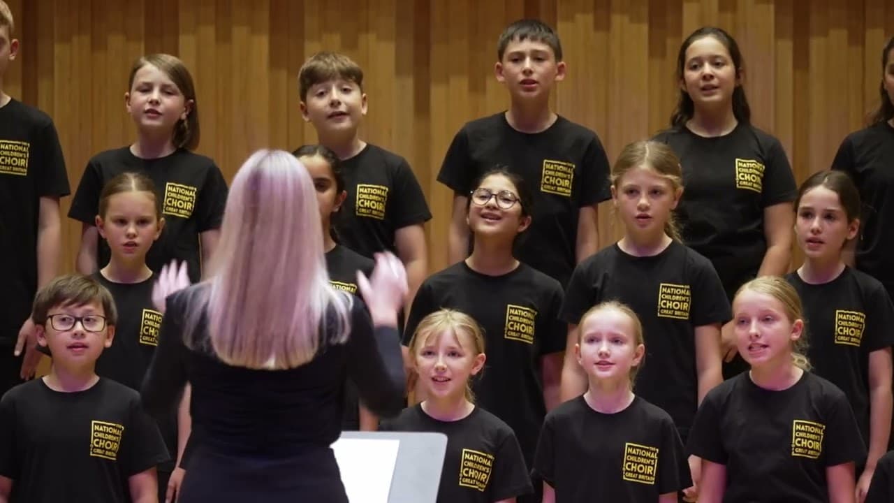 Kids sound the trumpet with perfect poise