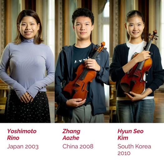 Asians sweep Paganini prizes