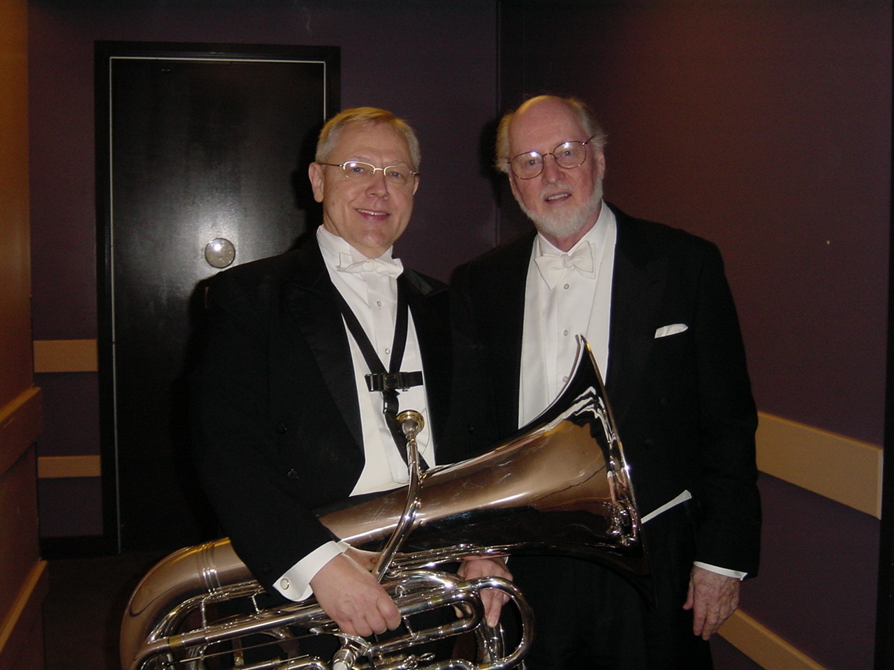 John Williams’ solo tuba, 82