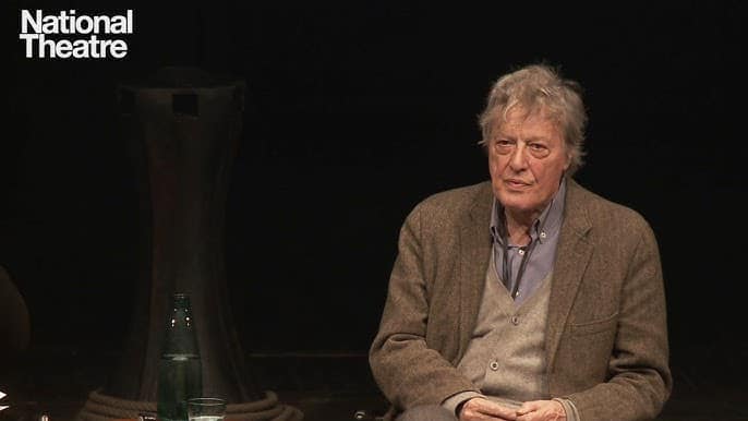 Alastair Macaulay: An intimate moment with Tom Stoppard