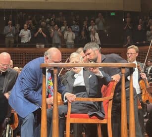 Pictures from Herbert Blomstedt’s last concert