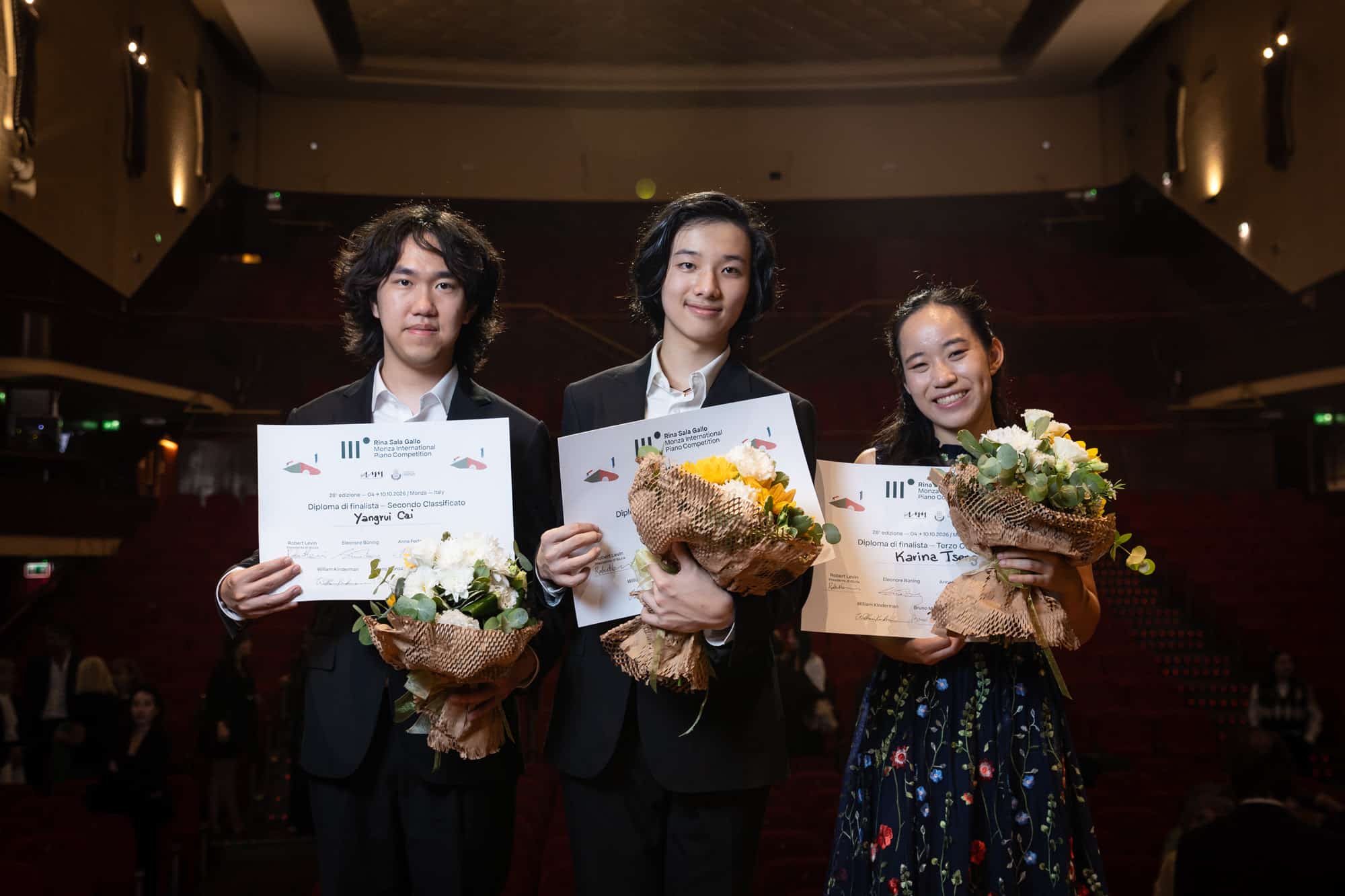 Chinese pianist, 16, wins in Italy