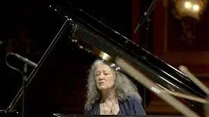 Watch: Argerich plays Scarlatti